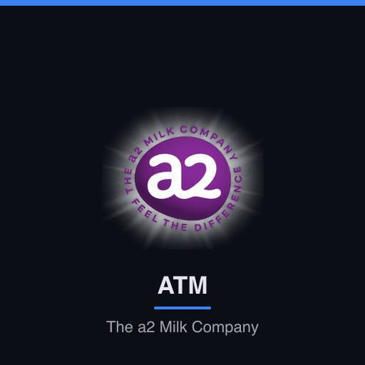 ATM — The a2 Milk Company