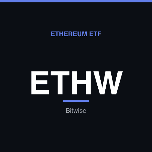 ETHW — Bitwise Ethereum ETF