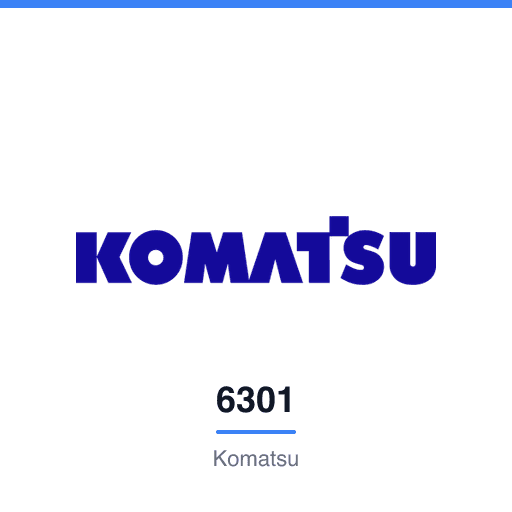 6301 — Komatsu