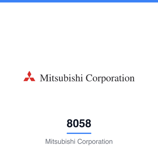 8058 — Mitsubishi Corporation