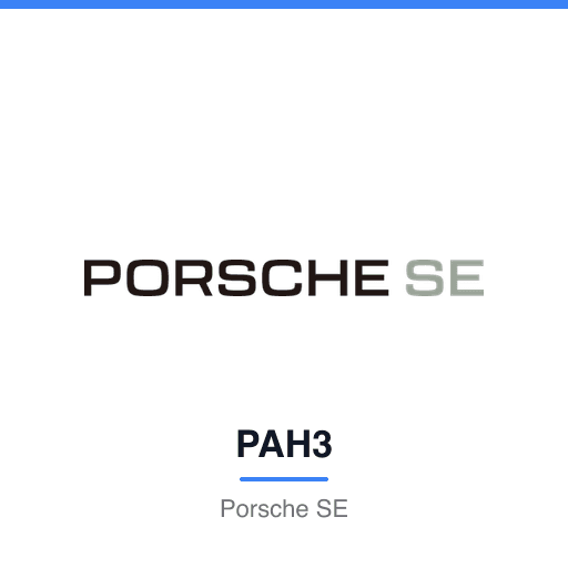 PAH3 — Porsche SE