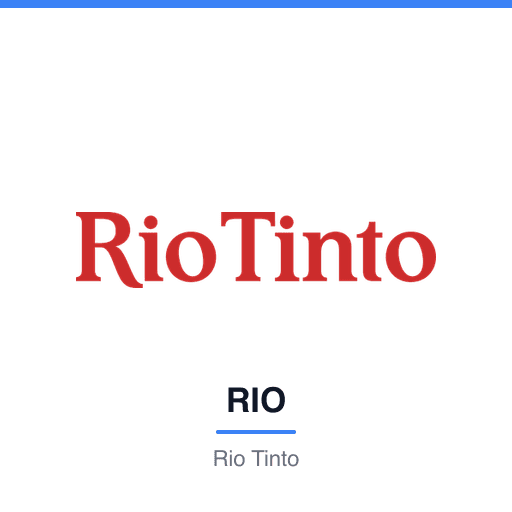RIO — Rio Tinto