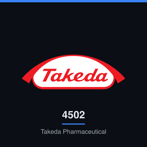 4502 — Takeda Pharmaceutical