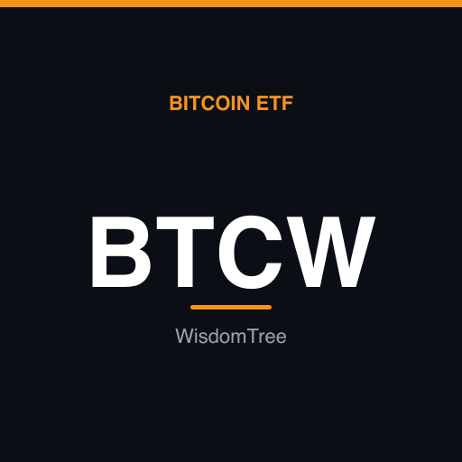 BTCW — WisdomTree Bitcoin Fund