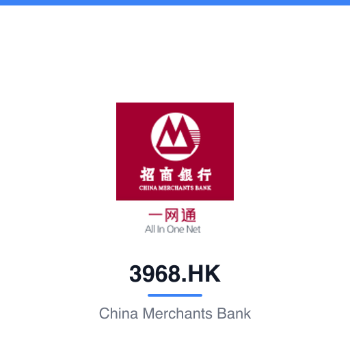 3968.HK — China Merchants Bank