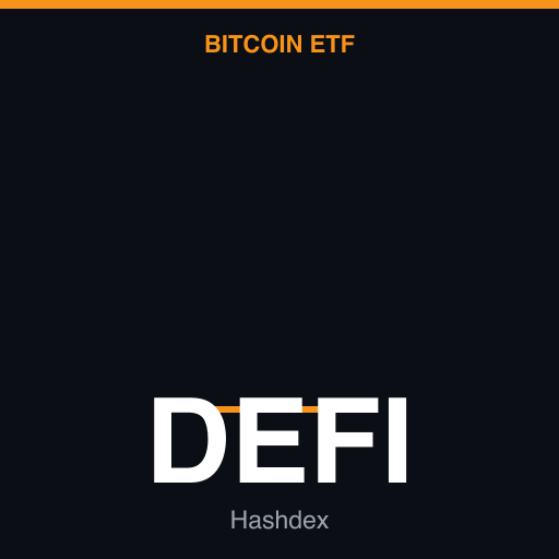DEFI — Hashdex Bitcoin ETF