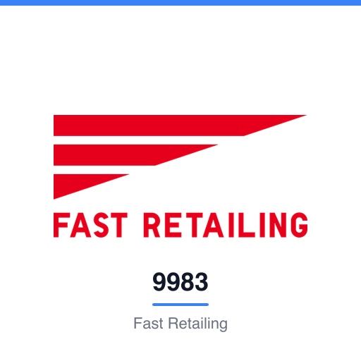 9983 — Fast Retailing