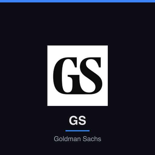 GS — Goldman Sachs