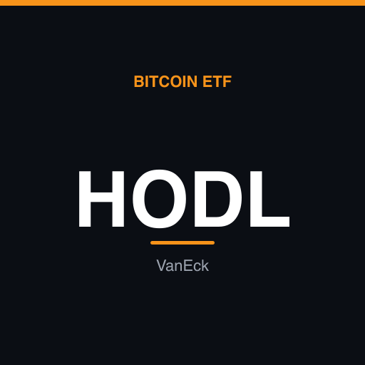 HODL — VanEck Bitcoin ETF
