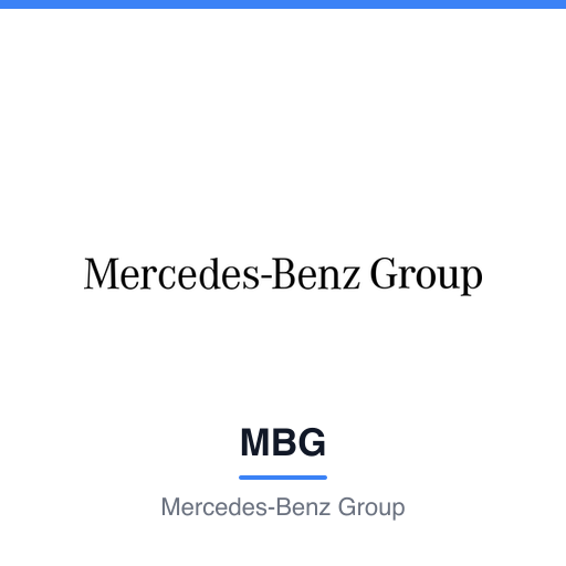 MBG — Mercedes-Benz Group