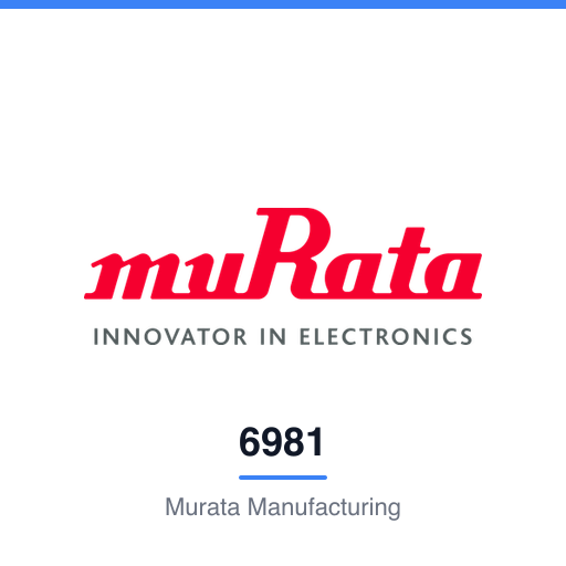 6981 — Murata Manufacturing