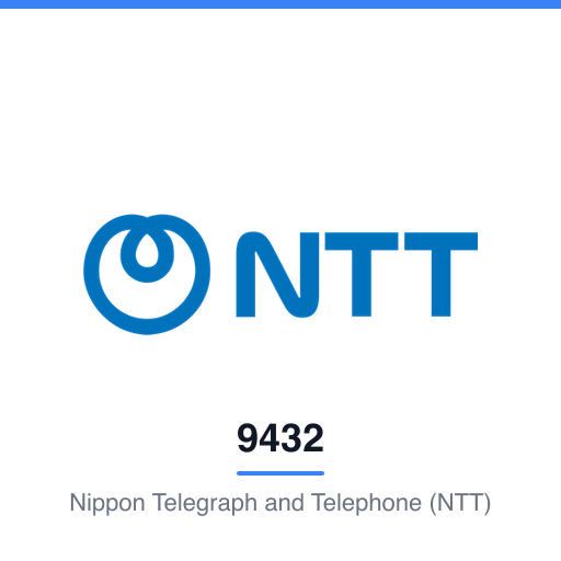 9432 — Nippon Telegraph and Telephone (NTT)