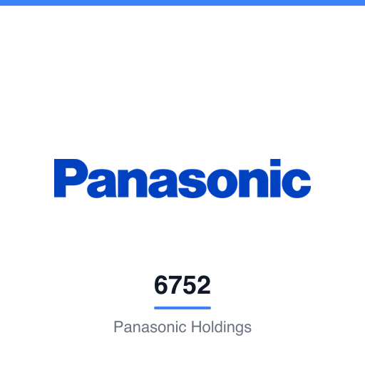 6752 — Panasonic Holdings