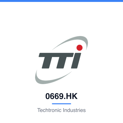 0669.HK — Techtronic Industries