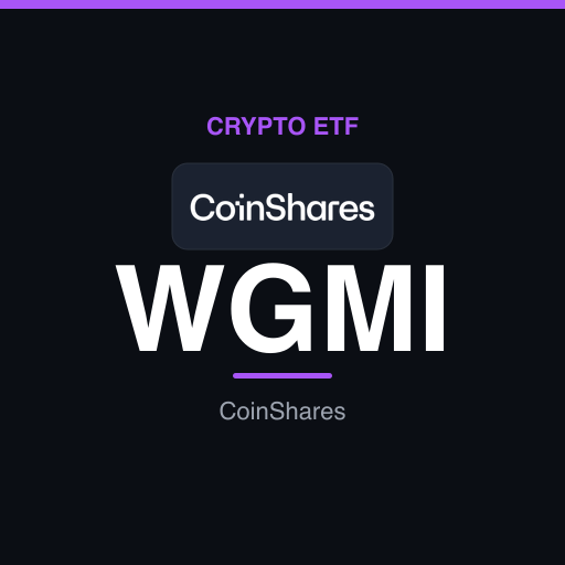 WGMI — CoinShares Bitcoin Miners ETF