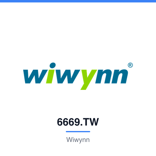 6669.TW — Wiwynn