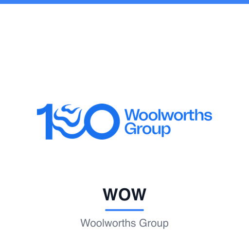 WOW — Woolworths Group